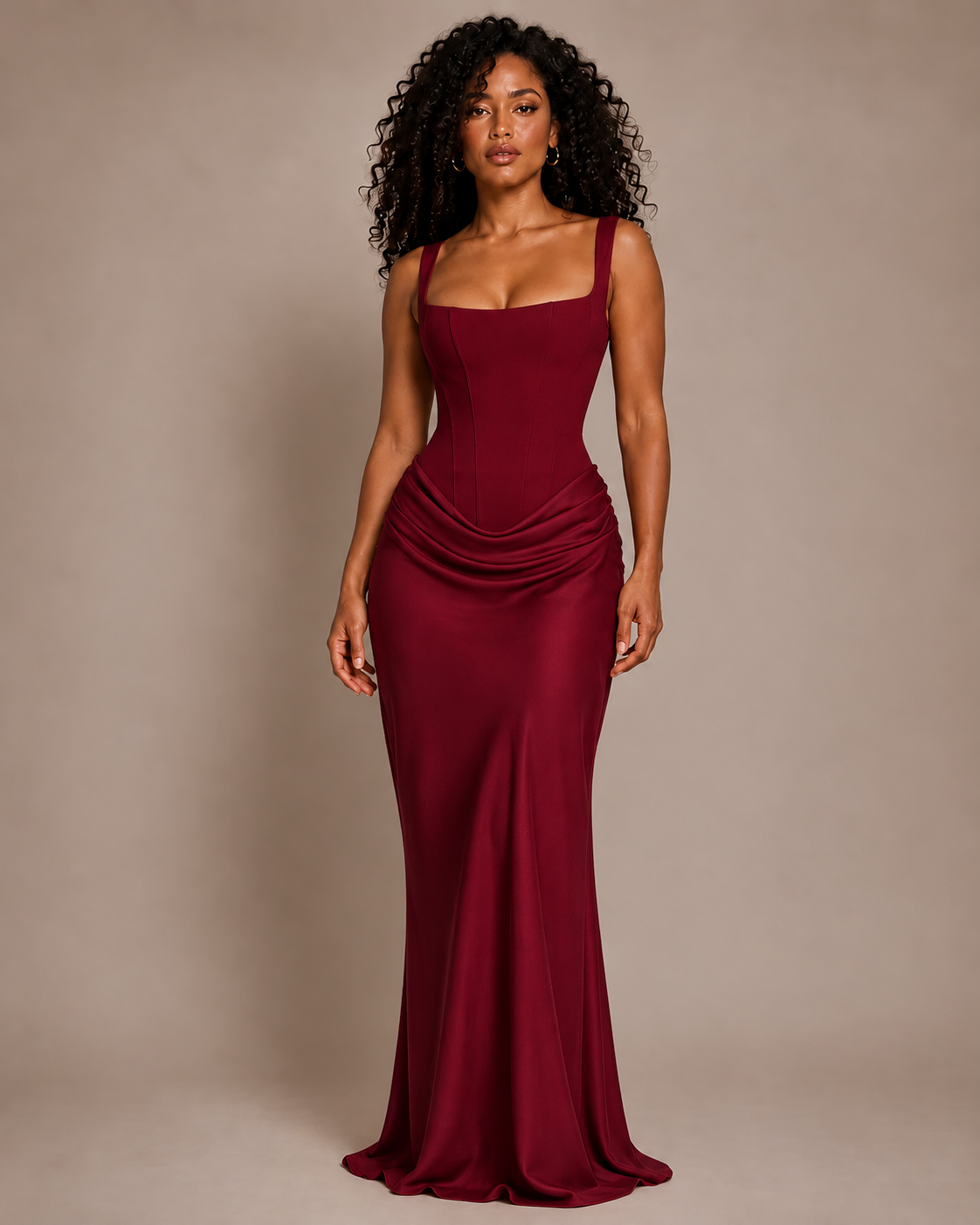 Cornelia Corset Maxi Dress