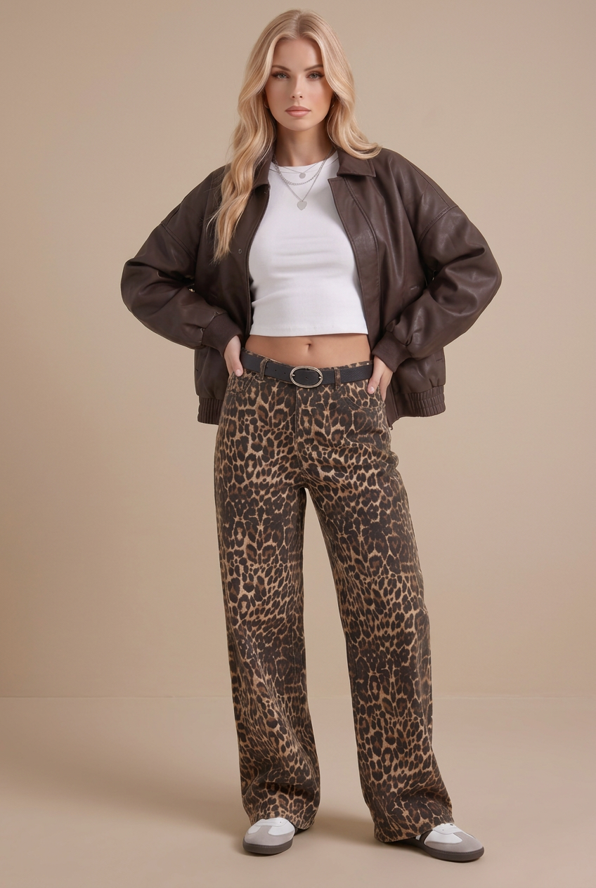 Marguerite Collared Bomber - Brown